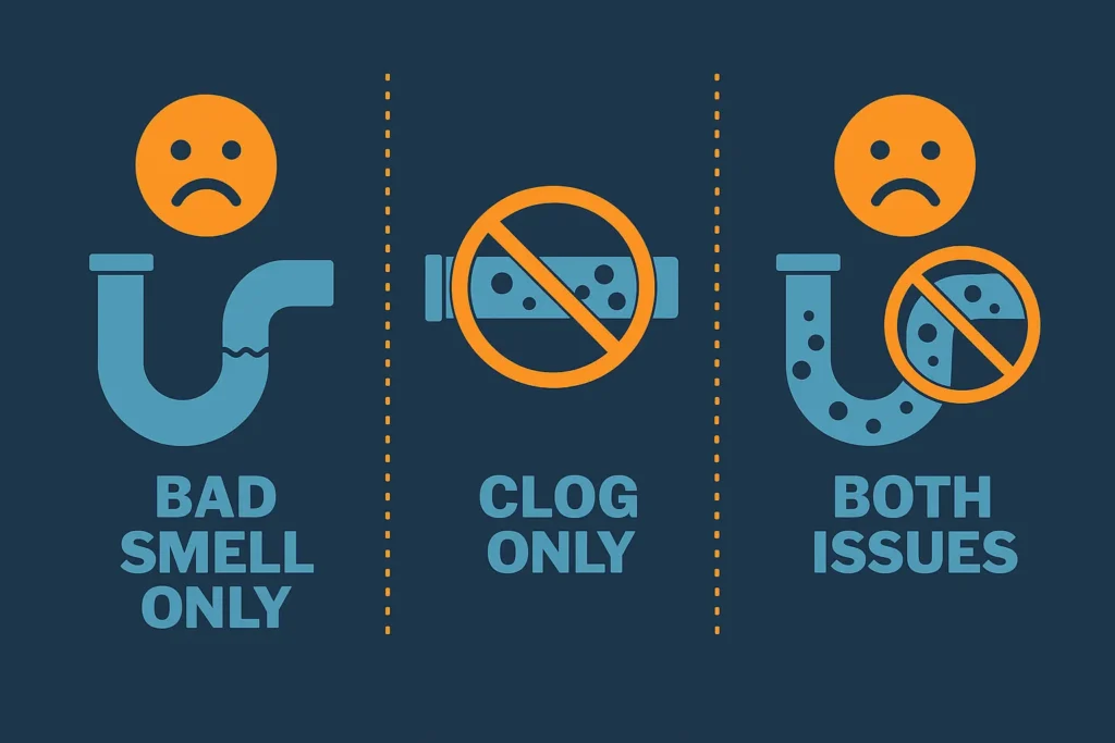 رائحة المجاري في الحمام