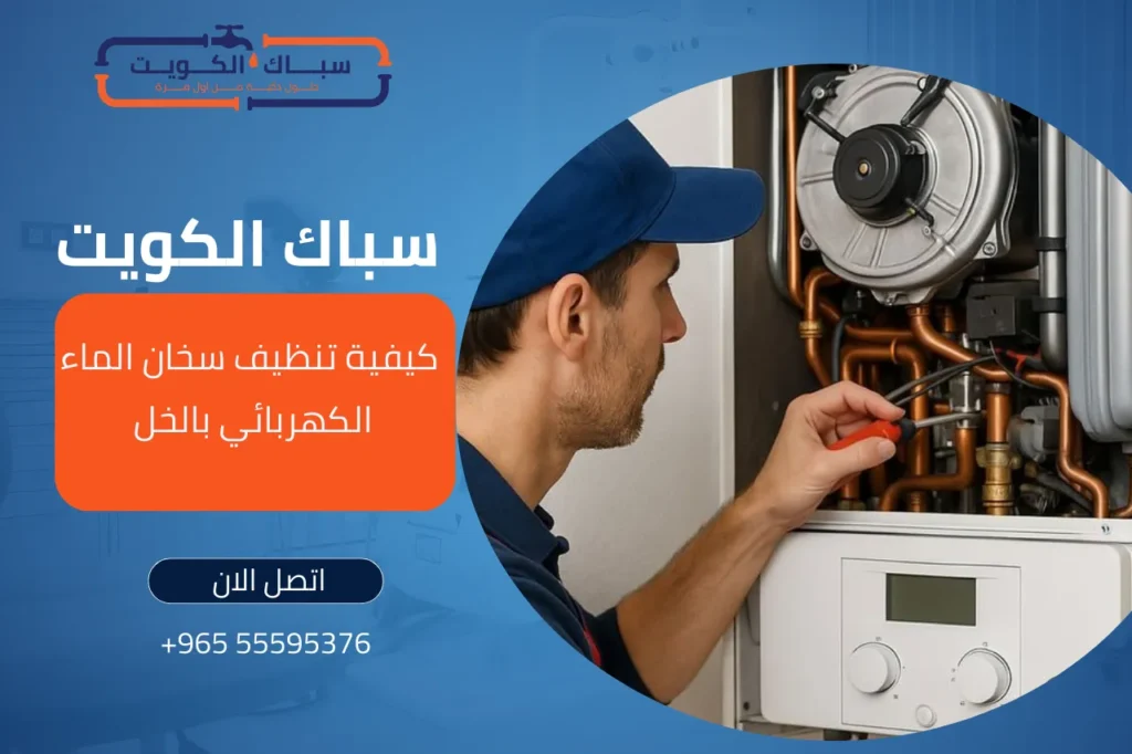 كيفية تنظيف سخان الماء الكهربائي بالخل 